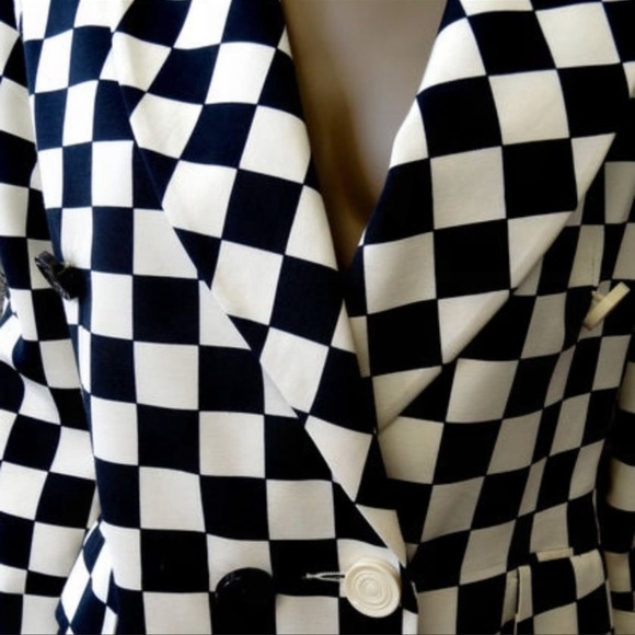 RARE IT46/8 Primavera Estate Moschino Cheap & Chic vintage blazer jacket couture - Picture 14 of 16